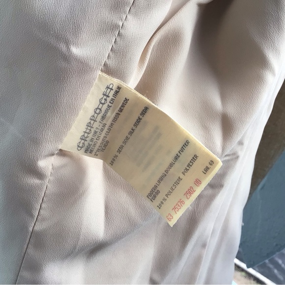 Valentino Boutique Tessuto Cloth 4 Button Blazer Jacket Vintage Size 12 Italy - Picture 13 of 16